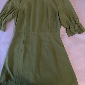 Elegant Green Women's Dress